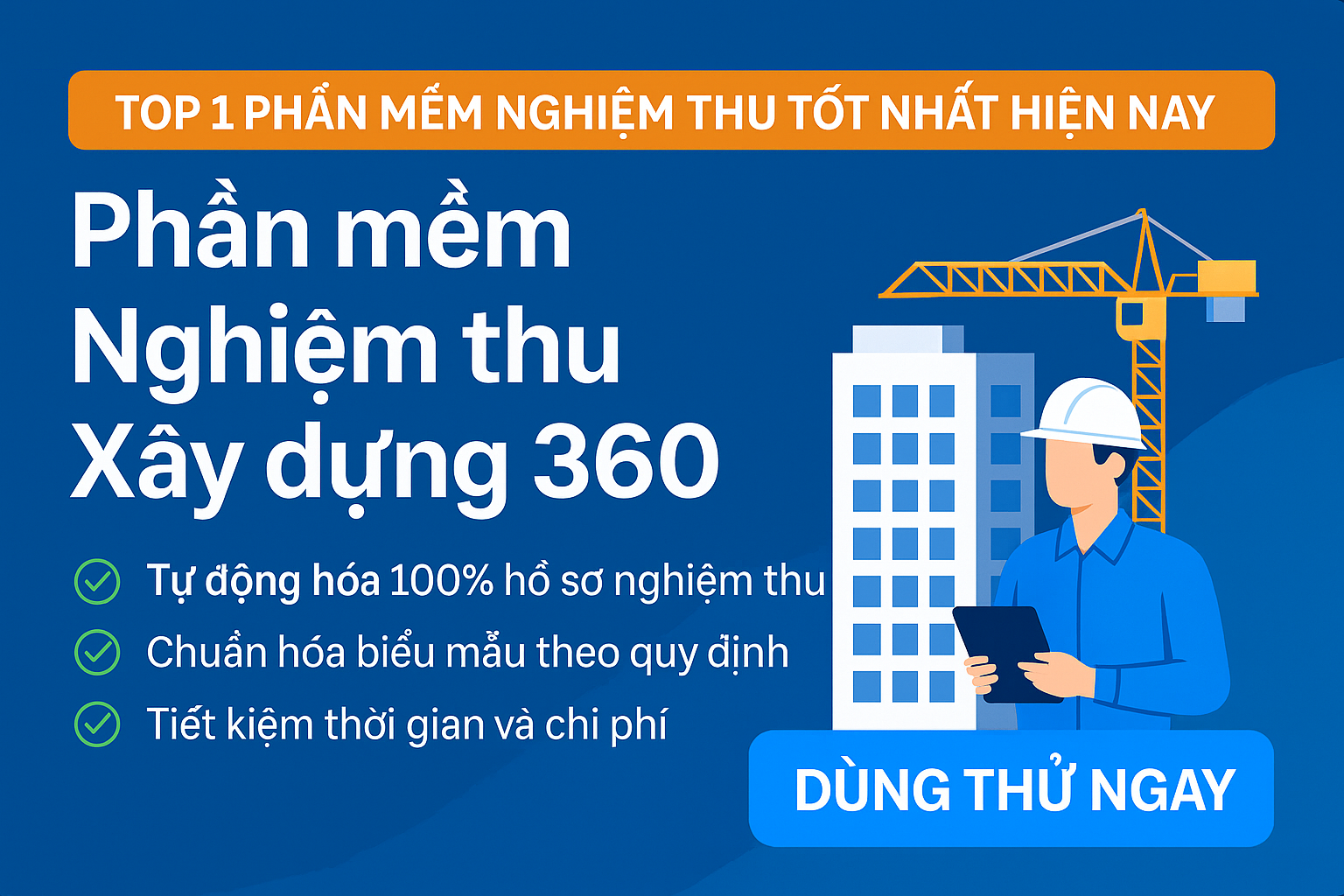Top 1 phần mềm nghiệm thu xây dựng – Số hóa KCS, nhật ký, quyết toán tự động 100%